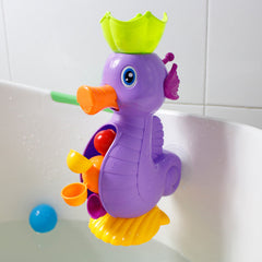 Bath toy duck waterwheel