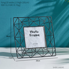 Modern simple grid photo frame