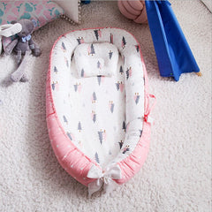 Cotton crib bed