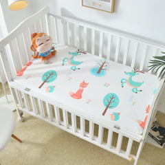 Cotton Crib Bed Sheet Urine-Proof Bed Cover