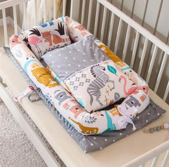 Portable Crib Middle Bed Baby Infant Mattress