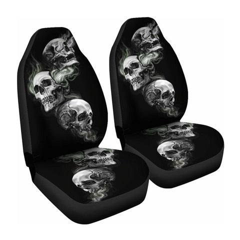 Universal Cross-Border Skull Printing Car Seat Cover