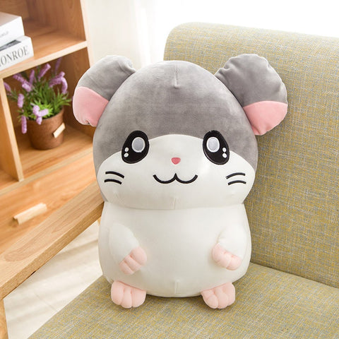 Standing Little Mouse With Cute Expression And Sleeping Doll