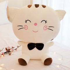 Cute Big Face Cat Doll