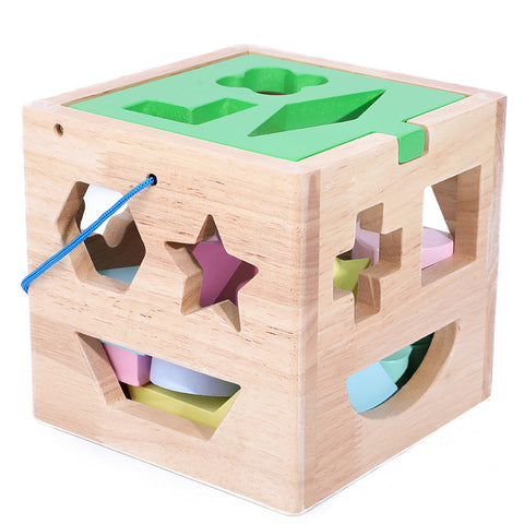 Wooden Shape Early Education Assembling Toys