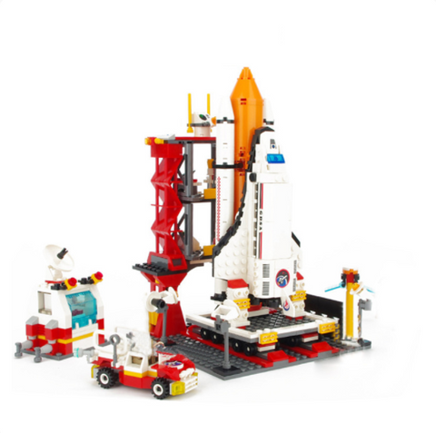 Aerospace Shuttle Puzzle Assembled Building Block Toy