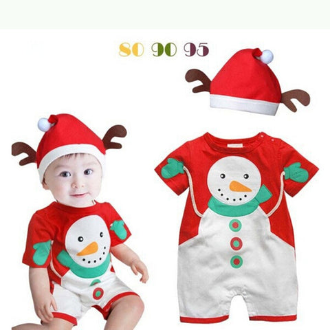 New Year's Christmas Baby Jumpsuit