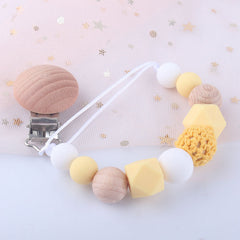 Baby silicone pacifier chain