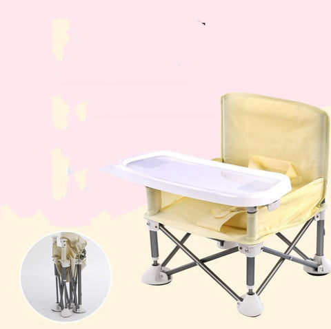 Baby Dining Chair Multifunctional Foldable And Portable