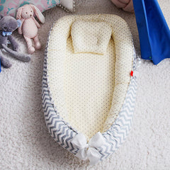 Cotton crib bed