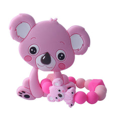 Infant Silicone Toy Teether Baby Silicone Cartoon New