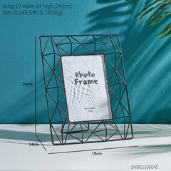Modern simple grid photo frame