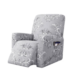 Stretch Abby Printed Recliner Cover