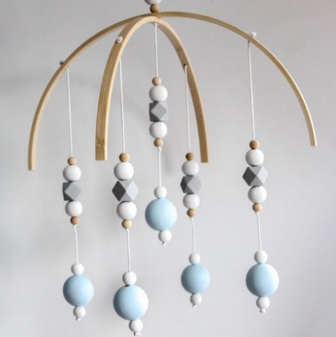Wooden Beads Wind Chimes Bed Bell Children's Room Decoration