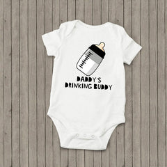 Baby Bodysuit Funny: Happy birthday Daddy