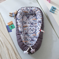 Folding Portable Anti-pressure Crib Bed