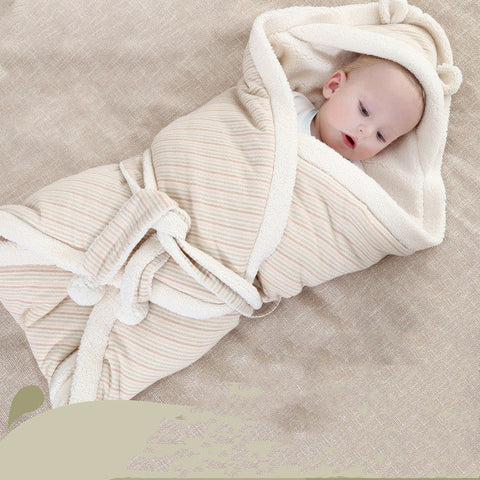 Newborn lambskin warm blanket