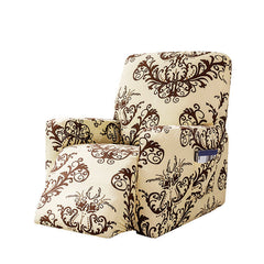 Stretch Abby Printed Recliner Cover
