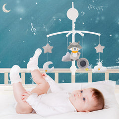 Infant bedbell rattle toy