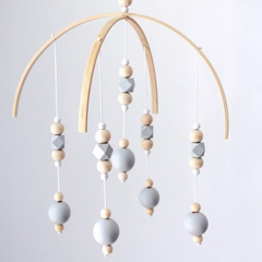 Wooden Beads Wind Chimes Bed Bell Children's Room Decoration