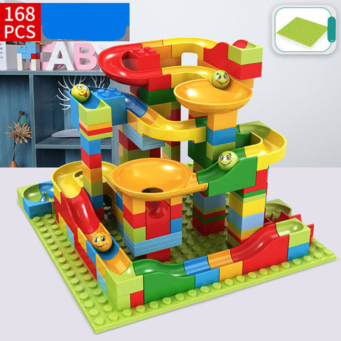 Children's Slide Blocks Compatible With Plastic Assembly