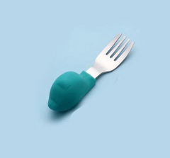 Baby Eating Training Fork Spoon Set